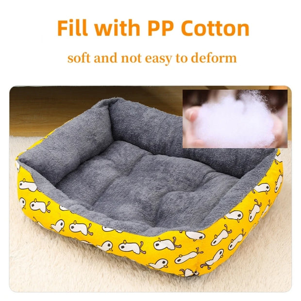 Comfortable Pet Nest Cat Beds Thicken Pet Mats Dog Bed for Small Medium Large Pet Dogs Sofa Bed Keep Warm Kennel Sleeping Beds