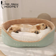 Hoopet Dog Bed Padded Cushion for Small Big Dogs Sleeping Beds Pet Houses for Cats Super Soft Durable Mattress Removable Pet Mat