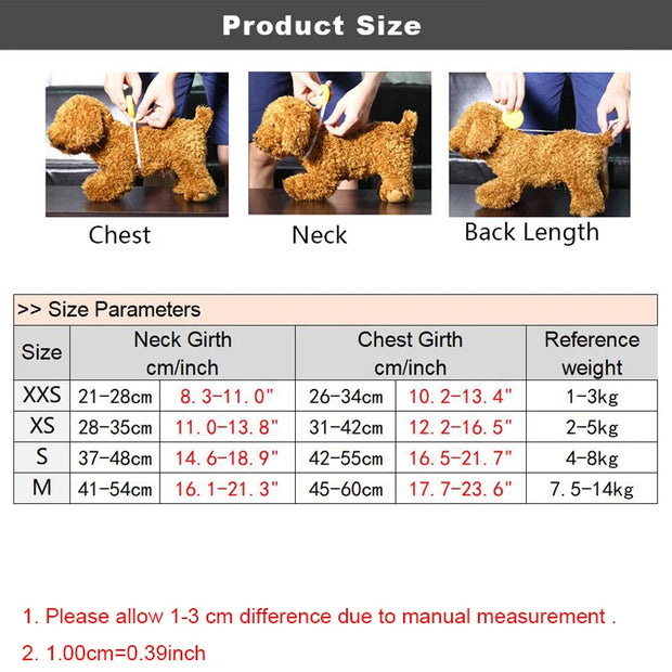 No Pull XXS Puppy Harness with Multifunction Dog Leash Soft Adjustable No Choke Escape Proof Pet Harness Vest Caramel Dog Chest