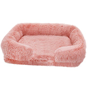 Plush Washable Square Soft Cat Mat Pet Supplies Washable And Removable Pet Kennel Deep Sleep Dog Sofa Bed Pet Supplie Drop Ship