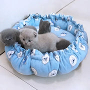 Dog Bed Small Medium Dogs Cushion Soft Cotton Winter Basket Warm Sofa House Cat Bed for Dog Accessories Pet Supplies